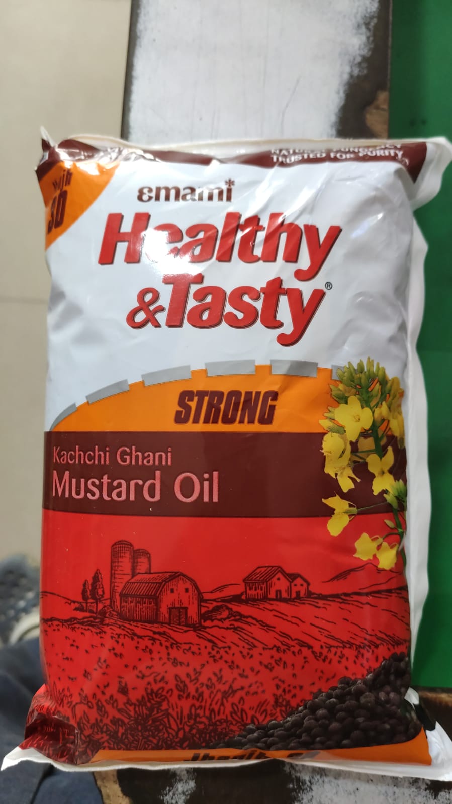 Healthy & Tasty Mustard Oil 825 gm
